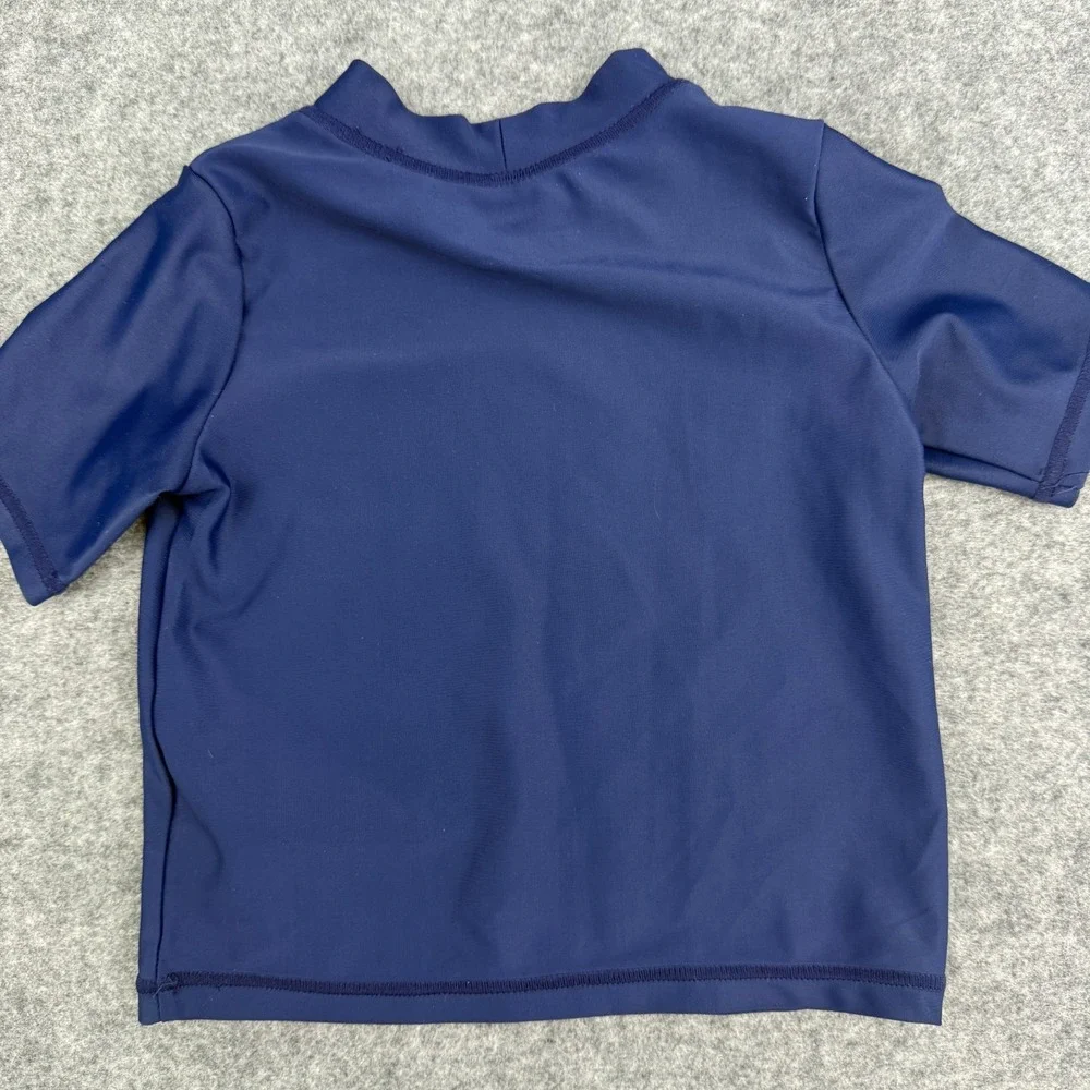 Osh Kosh B'gosh Boys 2pc Rashguard Swim‎ Short Set 18M Sharks Beach Water Ocean